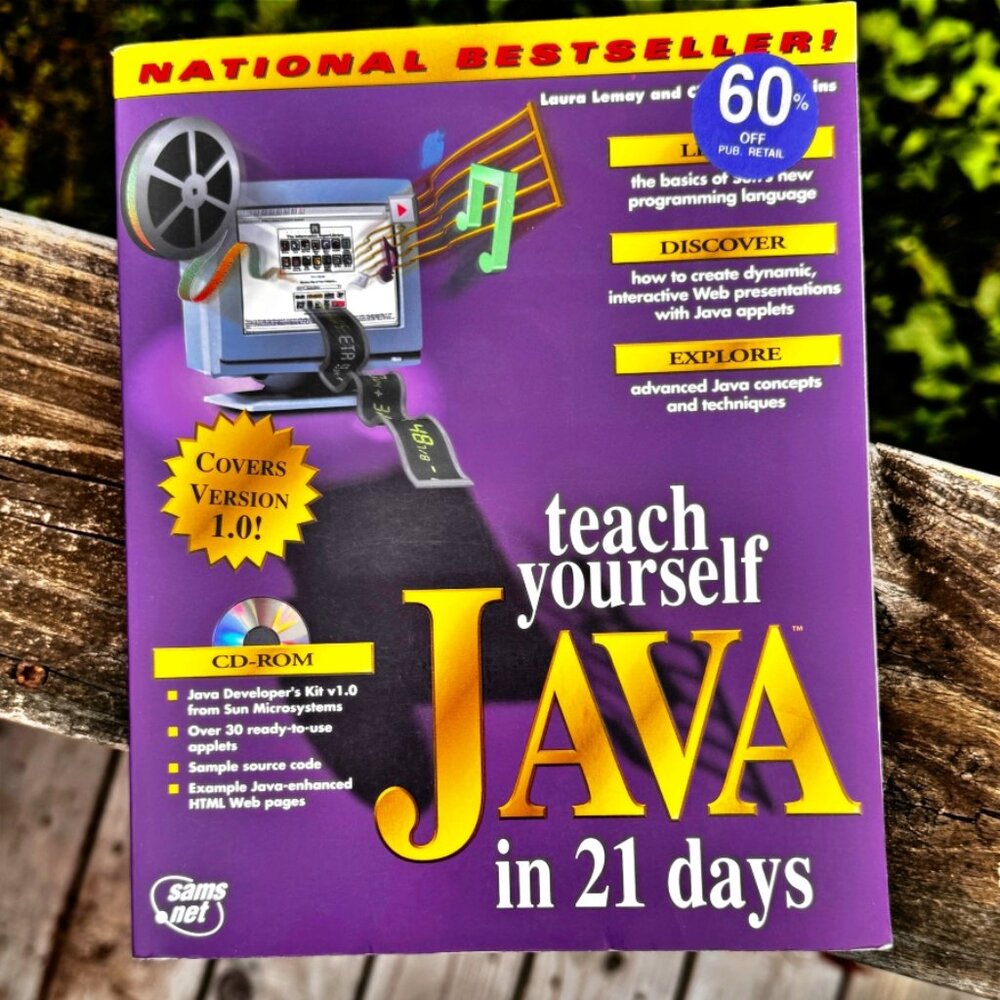 Teach Yourself JAVA in 21 Days  Book & CD-ROM